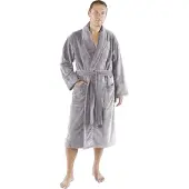 De Witte Lietaer Badjas Heren Gentle Silver-M