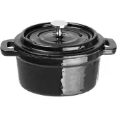 Vogue Gietijzeren Mini Braadpan Zwart | Ø9,3cm