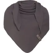Knit Factory Liv Omslagdoek/Sjaal - Antraciet - 190x85 cm