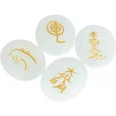 Spiru Reiki Stenen Opaliet (Set van 4)