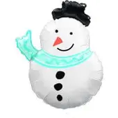 Qualatex - Folieballon Sneeuwpop Kerst 76 cm