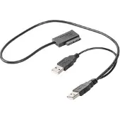 Gembird USB2.0 naar Slim SATA converter - 0,50 meter