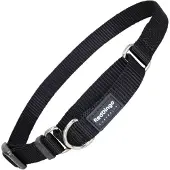 Red Dingo Dog collar Semi-choke Black