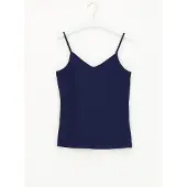 Oroblu Perfect Line Cotton - Top - Kleur Blauw - Maat XL