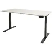 Schaffenburg Dextro Plus Zit-sta-bureau Rechthoekig T-Voet 1.800 (B) x 900 (D) x 645 (H) mm Melamine