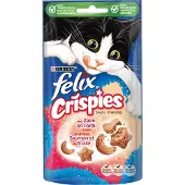 Felix Crispies - Zalm & Forel - Kattensnack - 5x 45 g