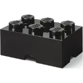 LEGO - Opbergbox Brick 6 - Nylon - Zwart