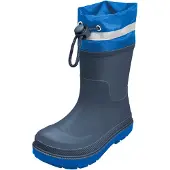 Playshoes Regenlaarzen blauw / marine / lichtgrijs