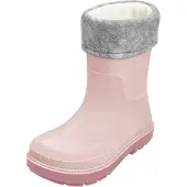 Playshoes Regenlaarzen grijs gemêleerd / rosa