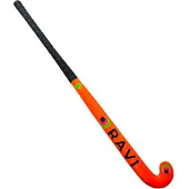 RAVI Hockeystick Junior - FLUO oranje 31''