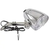 Trelock ls 583 bike-i retro koplamp zilver