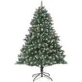 vidaXL Kunstkerstboom met standaard 180 cm PVC