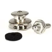 Loxx Veiligheidsslot Elektrisch, nikkel, Accessoires voor instrumenten, Zilver