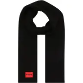 HUGO Sjaal 'Zaff 6' rood / zwart