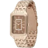 Fossil Analoog horloge 'RAQUEL' bruin / rosé