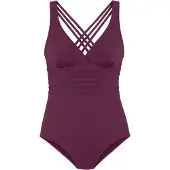 LASCANA Badpak bordeaux