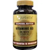 Artelle Vitamine D3 25mcg 250st