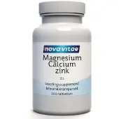 Nova vitae Magnesium calcium 2:1 zink D3 (200 tabletten)
