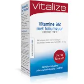 Vitalize Vitamine B12 Energie Forte Smelttabletten 100st