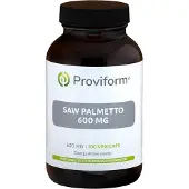 Proviform Saw palmetto 600 mg 100 Vegetarische capsules