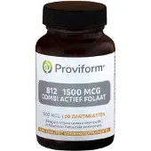 Proviform Vitamine B12 1500 Mcg Combi Zuigtabletten