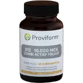 Proviform Vitamine B12 10.000 mcg combi folaat (60 zuigtabletten)
