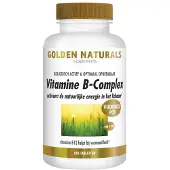 Golden naturals Vitamine B complex (180 tabletten)