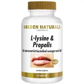 Golden naturals L-lysine & Propolis Tabletten