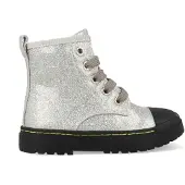 Shoesme Boots biker sw21w011-b zilver