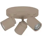 Freelight Spot Razza 3 lichts Ø 21 cm GU10 beige
