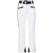 Goldbergh - Dames skibroeken - Slalom Ski Pants White W voor Dames - Maat M - Wit
