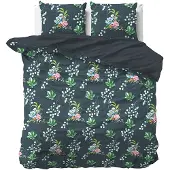 Dreamhouse Dekbedovertrek Nature Leaves Green Satijn-240 x 200 / 220 cm | Lits-Jumeaux