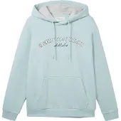 Tom Tailor DENIM Sweatshirt lichtblauw / grijs gemêleerd / zwart / wit