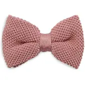 Sir Redman SR24005 ( SRBOWTIE24005 ) gebreide strik zachtroze