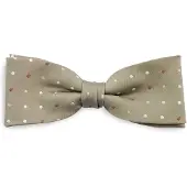 Sir Redman SR24045 ( SRBOWTIE24045 ) strik Primo Puntino - grijsgroen
