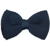 Sir Redman SR24004 ( SRBOWTIE24004 ) gebreide strik donkerblauw