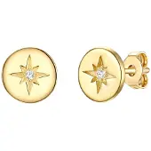 Lulu & Jane Oorbellen goud / zilver