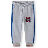MINOTI Broek royal blue/koningsblauw / grijs gemêleerd / zwart / wit