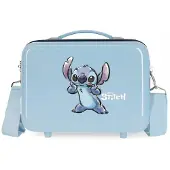 Disney Disneyunisex voor kinderen. 2913921 Toilettas Stitch Maak een gezicht aanpasbaar blauw (OSFA), Casual, ABS/polycarbonaat, Marineblauw, kinde