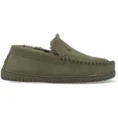 Warmbat Grizzly Suede Heren Sloffen - Groen
