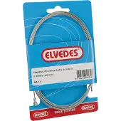 Elvedes Binnenremkabel achter 6411 peernippel 2000 mm zilver