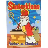 Boek Specials Nederland BV Sinterklaas Stickeren Kleurboek