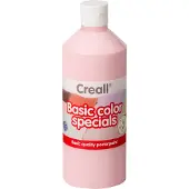 Creall schoolverf pastelrood, 500 ml