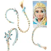 Toi-Toys Ice Princess Diadeem met Lange Vlecht en IJskristal