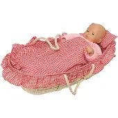 Goki Poppenmandje Met Lakentjes