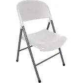 Bolero Inklapbare stoelen Bolero, weerbestendig, wit, 2 stuks