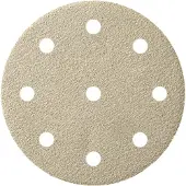 Ivana Schuurschijf - Klittenband - Rond 9-Gats - Korrel 60 - Ø125mm - 50 Stuks
