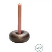 Vase the World Kandelaar Batavo | bronze | Metaal | Ø13 x H3 cm