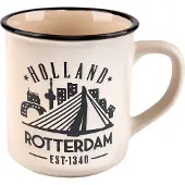 Matix Campmug Rotterdam Wit - Souvenir