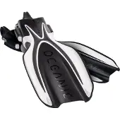 Oceanic Manta Ray Diving Fins Wit,Zwart EU 37-41